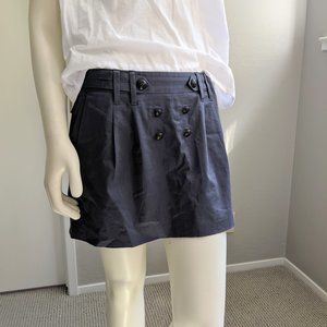 BCBG MaxAzria Smoky Blue Sailor Skirt